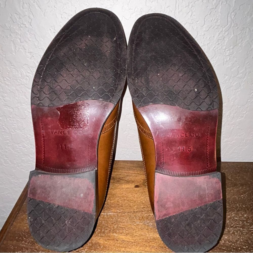 Vance Co. Slip On Wing Tip Dress Shoes - Picture 8 of 9